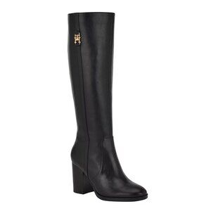 Tommy Hilfiger Ursy Knee High Blackield Boots Black Size 6M